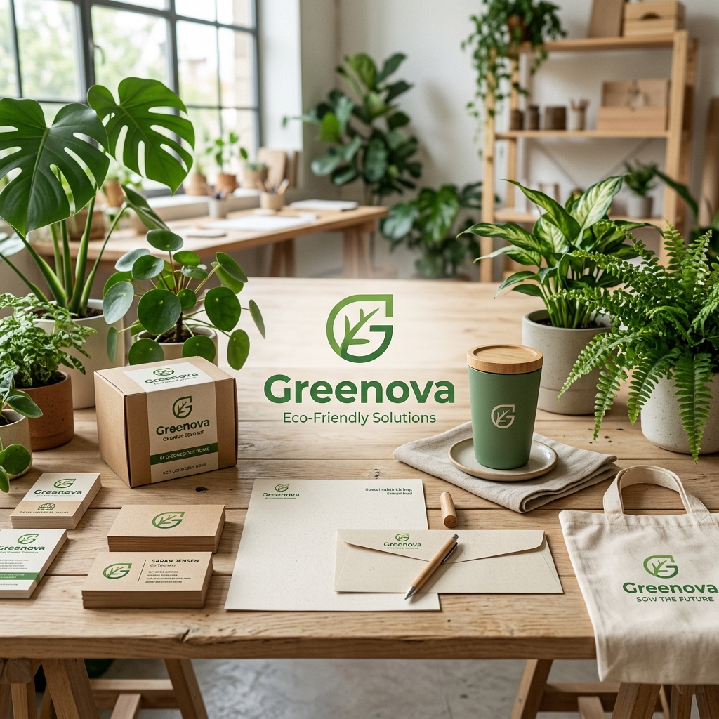 Greenova Brand Identity